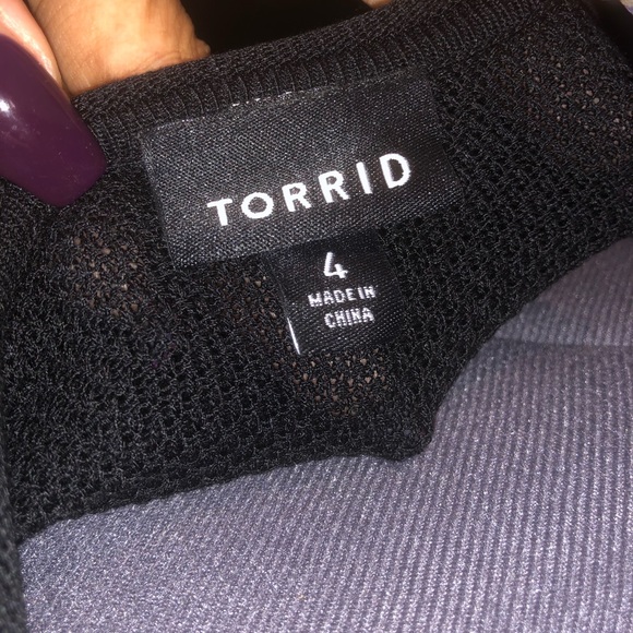 Torrid knitted front top - Picture 5 of 5